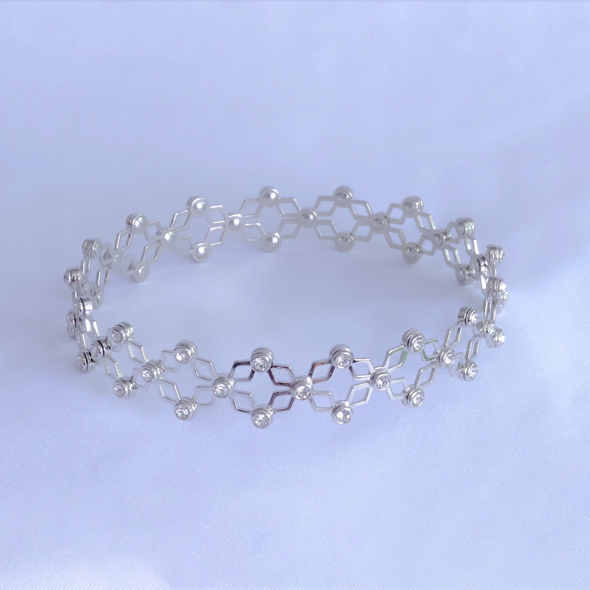 Flexible Silver Bracelet Ring (Two in One)